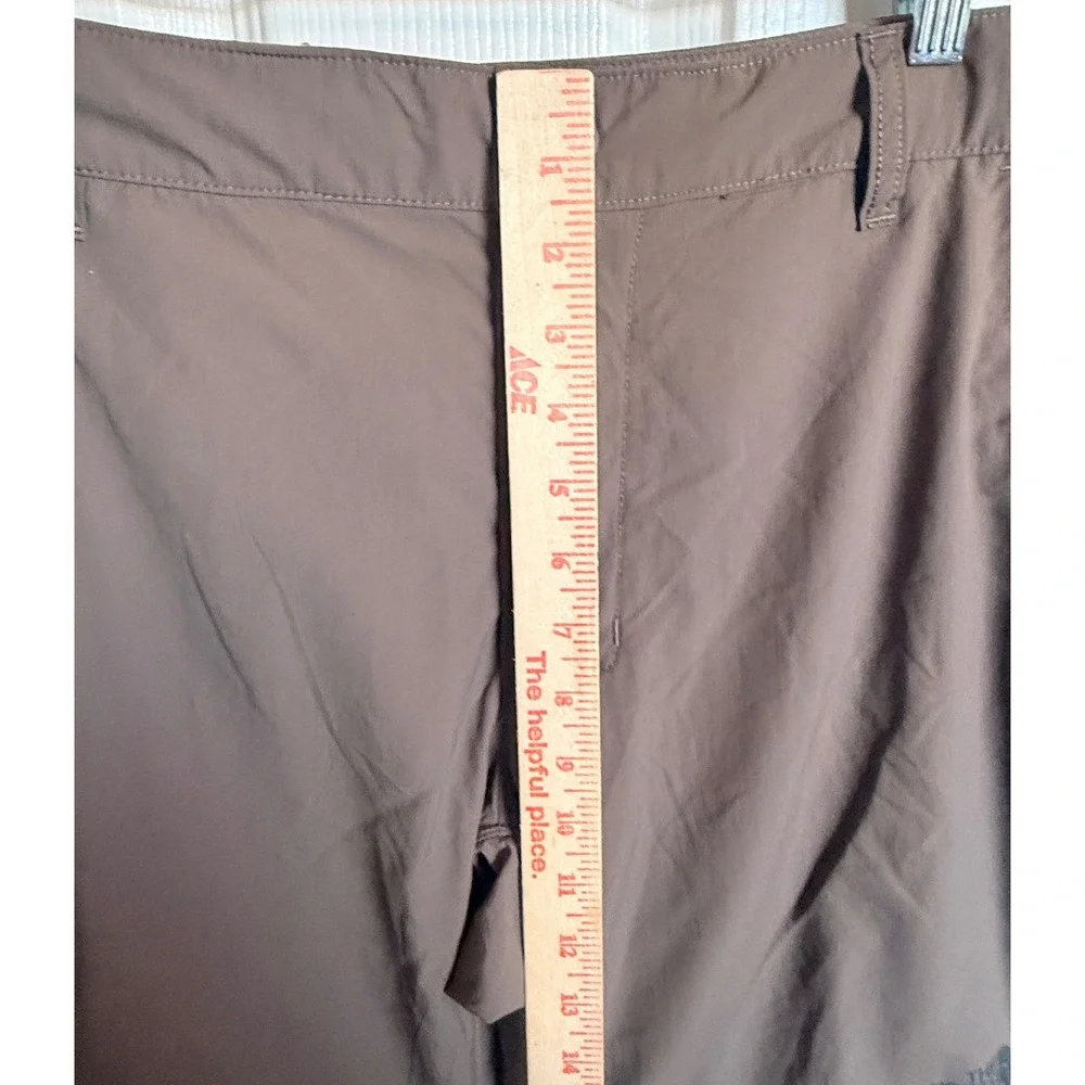 The North Face 34 Short Convertible Hiking Pants Gorpcore Trail Outdoor Brown